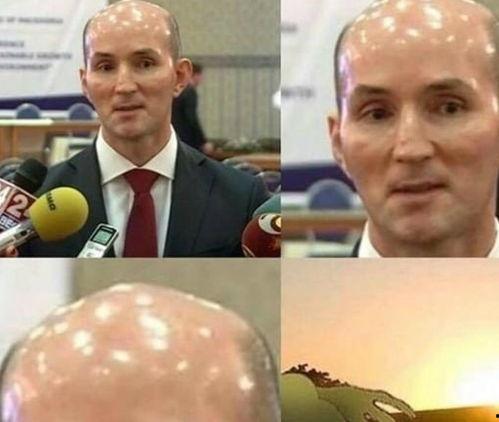 搞笑光头修饰词,笑料横生的光头秀