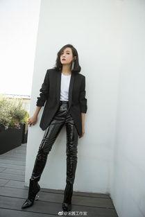 皮裤搭配图片,演绎街头酷炫风采